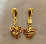 Load image into Gallery viewer, Golden Magnolia Earrings
