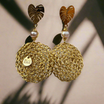 Load image into Gallery viewer, Tropical Full-moon Earrings
