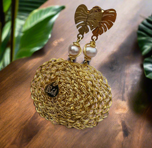 Tropical Full-moon Earrings