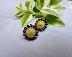 Load image into Gallery viewer, Dream Catcher Black Brilliant Earrings
